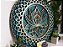 Mandala 3D 8C Flor de Lótus | Tons de turquesa e ouro (do 25cm ao 90cm) - Imagem 6