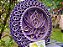 Mandala 3D 8C Flor de Lótus | Chama Violeta (do 25cm ao 90cm) - Imagem 3