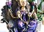 Deusa Lakshmi 23cm | Violeta e Dourado - Imagem 4
