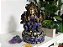Deusa Lakshmi 23cm | Violeta e Dourado - Imagem 1
