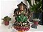 Deusa Lakshmi 23cm | Verde e Dourado - Imagem 1