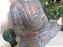 Buda 30cm Samadhi Mudra | Cinza mescla - Imagem 4