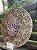 Mandala 3D 7C Mão de Hamsa 40cm | Violeta - Imagem 5