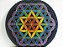 Mandala Flor da Vida 40cm | 7 chakras - Imagem 1