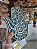 Mão de Hamsa 3D 20cm | Azuis e branco - Imagem 2