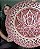 Mandala 3D 8C Flor de Lótus | Marsala, rosa e ouro (do 25cm ao 90cm) - Imagem 3