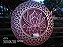 Mandala 3D 8C Flor de Lótus | Marsala, rosa e ouro (do 25cm ao 90cm) - Imagem 4
