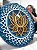 Mandala 3D 8C Flor de Lótus | Petróleo, branco e ouro (do 25cm ao 90cm) - Imagem 7