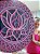 Mandala 3D 8C Flor de Lótus | Azul, fucsia e violeta (do 25cm ao 90cm) - Imagem 2