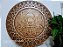 Mandala 3D 8C Flor de Lótus | Mahogany e tons de ouro (do 25cm - 90cm) - Imagem 2