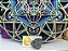 Mandala 3D 5C Cubo de Metatron  | Azul vazado (do 25cm ao 90cm) - Imagem 8