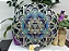 Mandala 3D 5C Cubo de Metatron  | Azul vazado (do 25cm ao 90cm) - Imagem 6