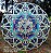 Mandala 3D 5C Cubo de Metatron  | Azul vazado (do 25cm ao 90cm) - Imagem 12