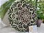 Mandala 3D 9C Dhalia | Verde, mahogany e off white (do 25cm ao 90cm) - Imagem 4