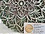 Mandala 3D 9C Dhalia | Verde, mahogany e off white (do 25cm ao 90cm) - Imagem 3