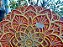 Mandala 3D 9C Dhalia | Tons quentes (do 25cm ao 90cm) - Imagem 3