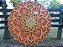 Mandala 3D 9C Dhalia | Tons quentes (do 25cm ao 90cm) - Imagem 2