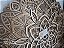 Mandala 3D 9C Dhalia | Tons de ouro (do 25cm ao 90cm) - Imagem 8
