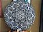 Mandala 3D 9C Dhalia | Branco, cinzas e negro (do 25cm ao 90cm) - Imagem 2