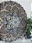 Mandala 3D 9C Dhalia | Azul Oxford e ouro (do 25cm ao 90cm) - Imagem 10