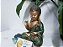 Buda Baby 27cm Karana Mudra | Verde e Dourado - Imagem 4