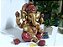 Ganesha 20cm | Vermelho e dourado - Imagem 2