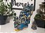 Ganesha 20cm | azul turquesa e dourado - Imagem 3