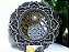 Mandala 3D 8C Yin Yang | Ouro negro e branco (do 25cm ao 90cm) - Imagem 1