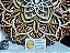 Mandala 3D 9C Dhalia | Tons terrosos 40cm - Imagem 3