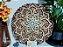 Mandala 3D 9C Dhalia | Tons terrosos 40cm - Imagem 2