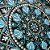 Mandala Blue Obsidion (do 40cm ao 70cm) - Imagem 6