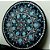 Mandala Blue Obsidion (do 40cm ao 70cm) - Imagem 3