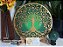 Mandala Duo Árvore da Vida | tons de verde (do 25cm ao 90cm) - Imagem 2