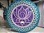 Mandala 3D 8C Flor de Lótus | violetas, azuis e turquesas (do 25cm ao 90cm) - Imagem 3