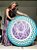 Mandala 3D 8C Flor de Lótus | violetas, azuis e turquesas (do 25cm ao 90cm) - Imagem 2