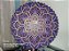 Mandala 3D 9C Dhalia | Chama Violeta (do 25cm ao 90cm) - Imagem 3