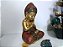 Buda 25cm Baby Amor | Carmim e ouro - Imagem 2