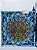 Mandala 3D 9C Nirvana | Azul e ouro (do 25cm ao 90cm) - Imagem 2