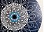 Mandala Olho Grego pontilhismo (do 25cm ao 90cm) - Imagem 2