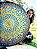 Mandala Duo Torus Gold Blue (do 25cm ao 90cm) - Imagem 1