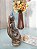 Buda 18cm | Bronze, azul e violeta - Imagem 2