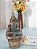 Buda 18cm | Bronze e turquesa - Imagem 1