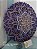 Mandala 3D 9C Dhalia | Chama Violeta 40cm - Imagem 4