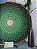 Mandala Duo Torus Raio Verde 50cm - Imagem 4