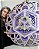 Mandala 3D 5C Cubo de Metatron  | Violeta vazada 80cm - Imagem 3
