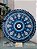Mandala Olho Grego vazada pontilhismo 50cm - Imagem 1