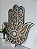 Mão de Hamsa 3D 5C Tons terrosos (do 20cm ao 90cm) - Imagem 4