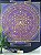 Mandala Duo Sri Yantra | Violeta 90cm - Imagem 3