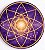 Mandala Estrela 8 pontas 30cm - Imagem 1