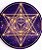 Mandala Merkabah 30cm - Imagem 1